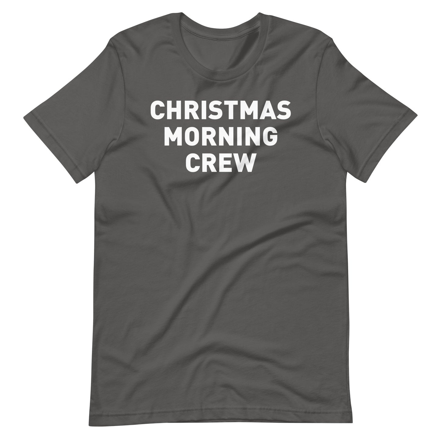 Christmas Morning Crew Adult Tee (Colors)