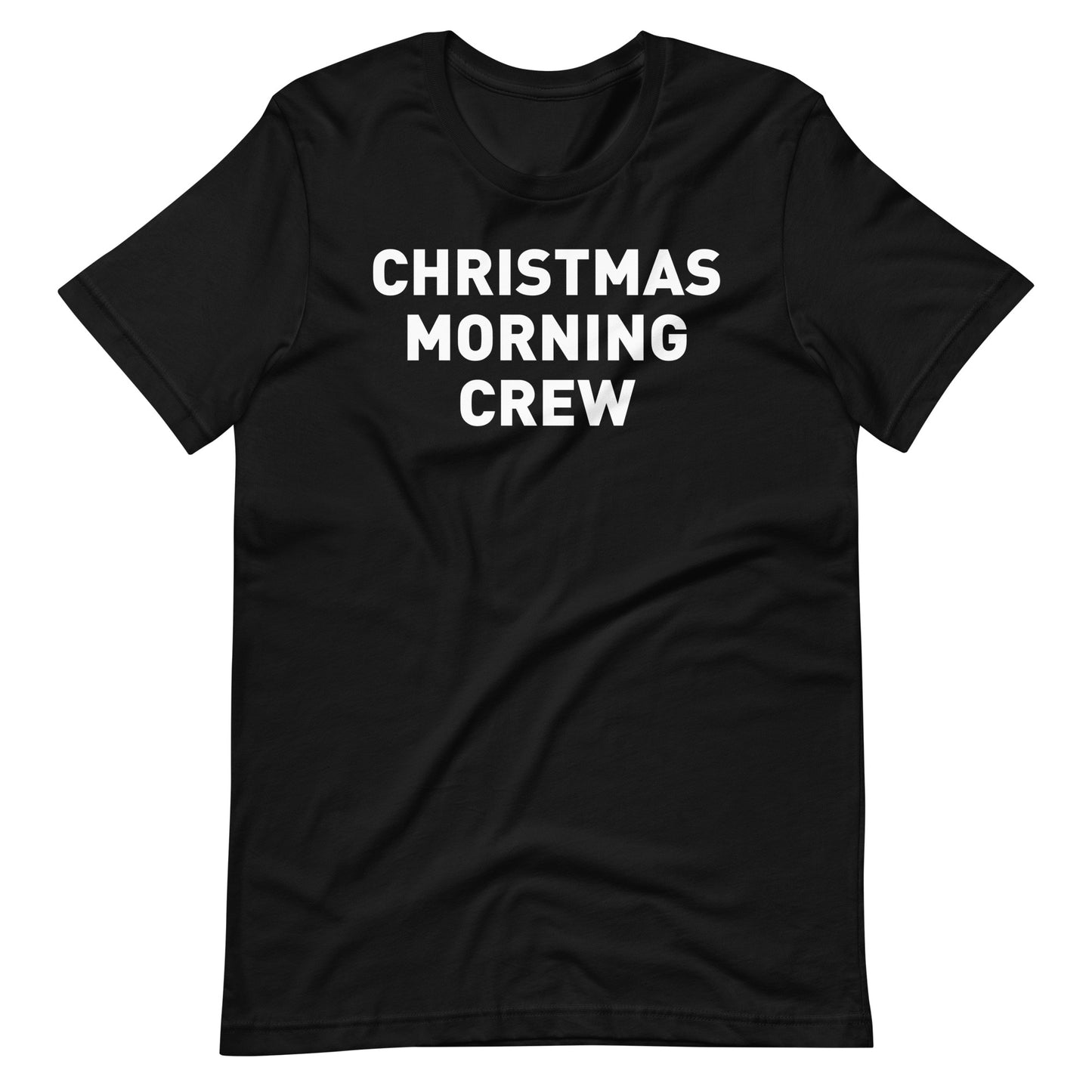 Christmas Morning Crew Adult Tee