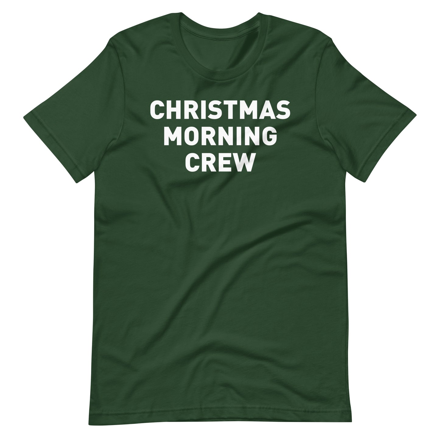 Christmas Morning Crew Adult Tee (Colors)