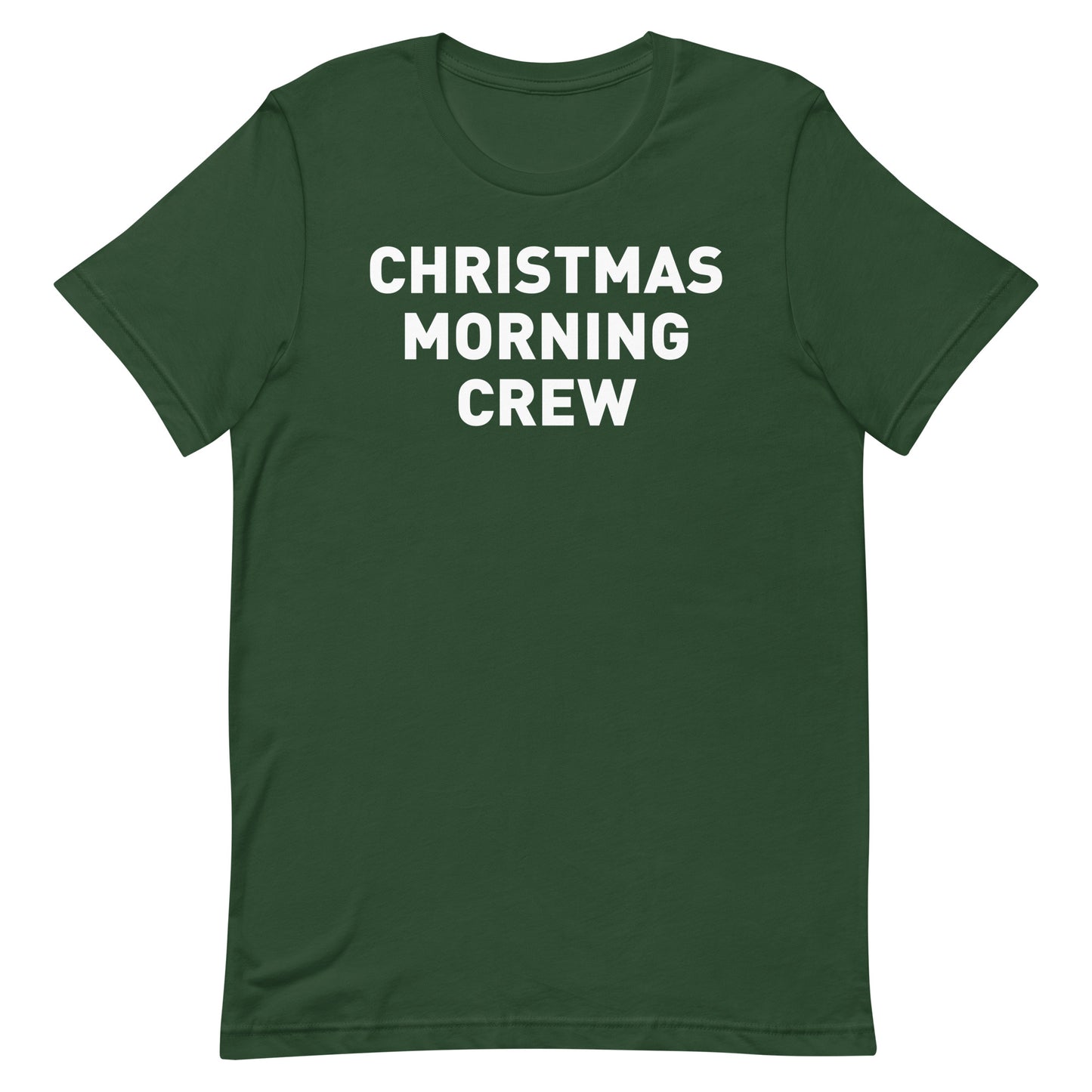 Christmas Morning Crew Adult Tee