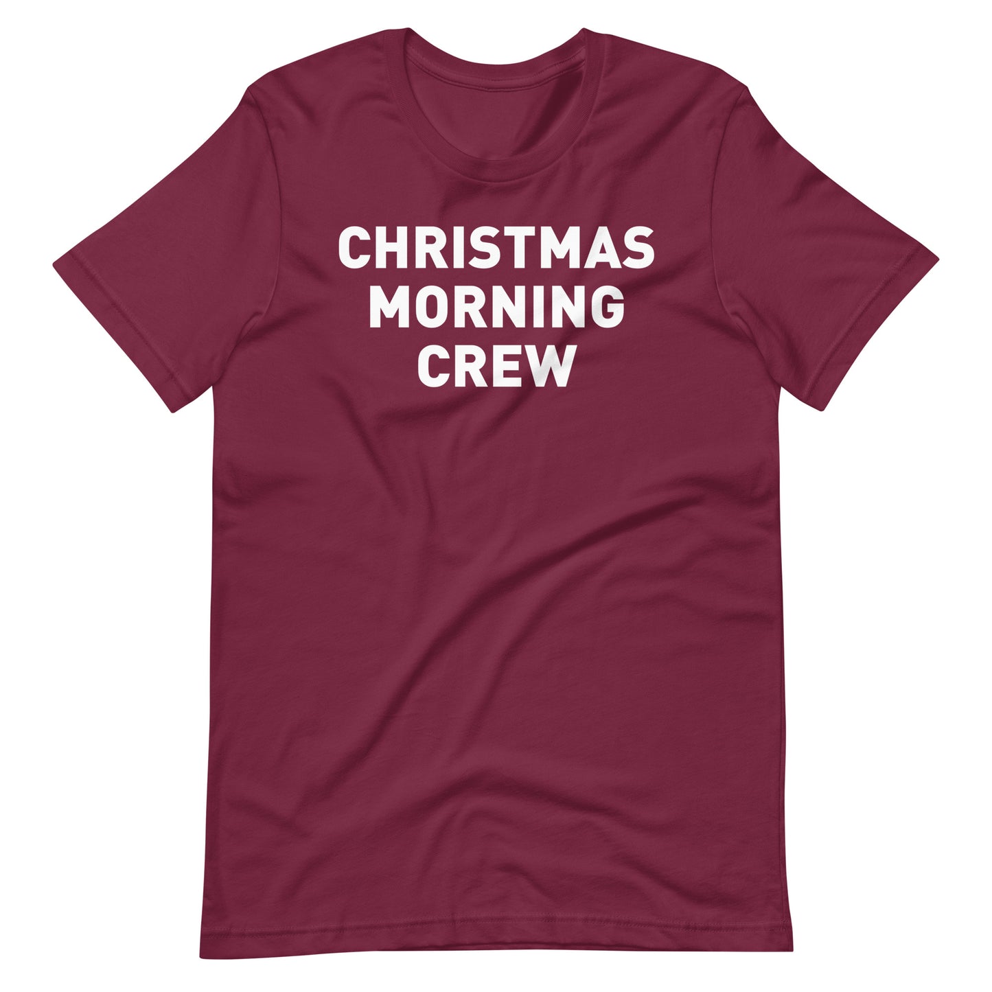 Christmas Morning Crew Adult Tee (Colors)