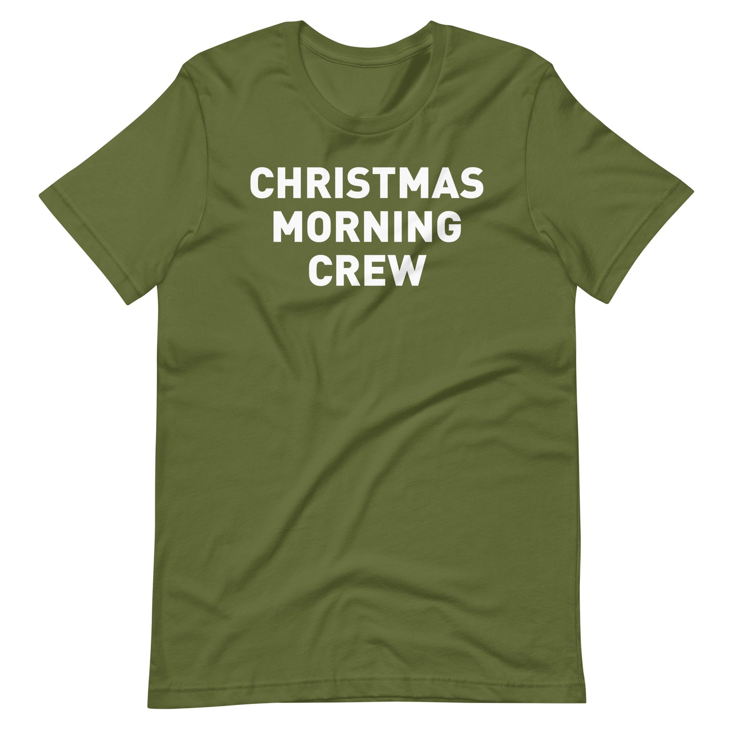 Christmas Morning Crew Adult Tee (Colors)