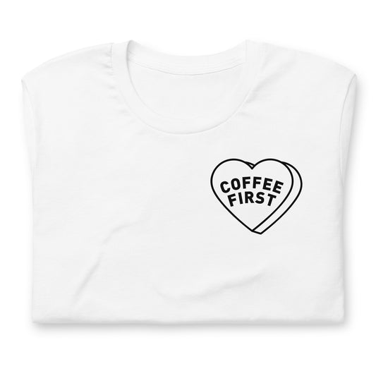 Coffee First Valentine Tee