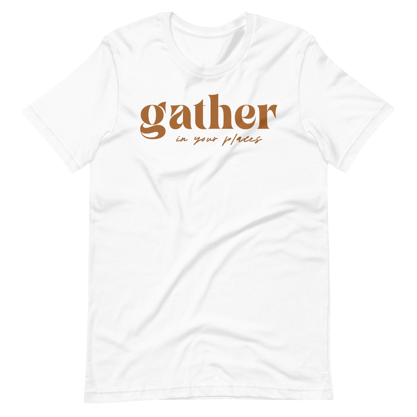 Gather White Tee