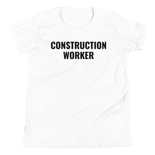 Construction Worker Youth Tee