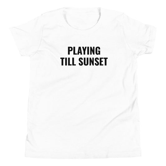 Youth Playing Till Sunset Tee