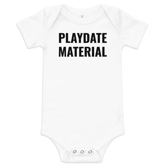 Playdate Material Onesie