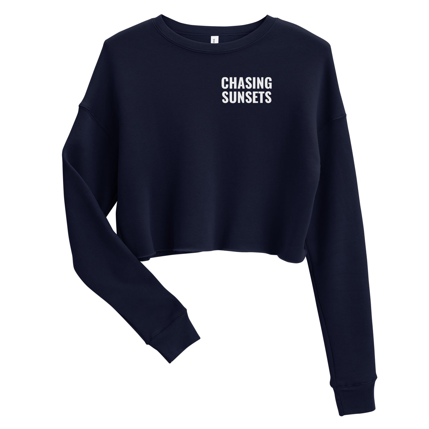 Chasing Sunsets Crop Sweatshirt